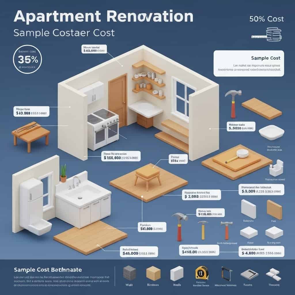Ile kosztuje remont mieszkania? Przykładowy kosztorys