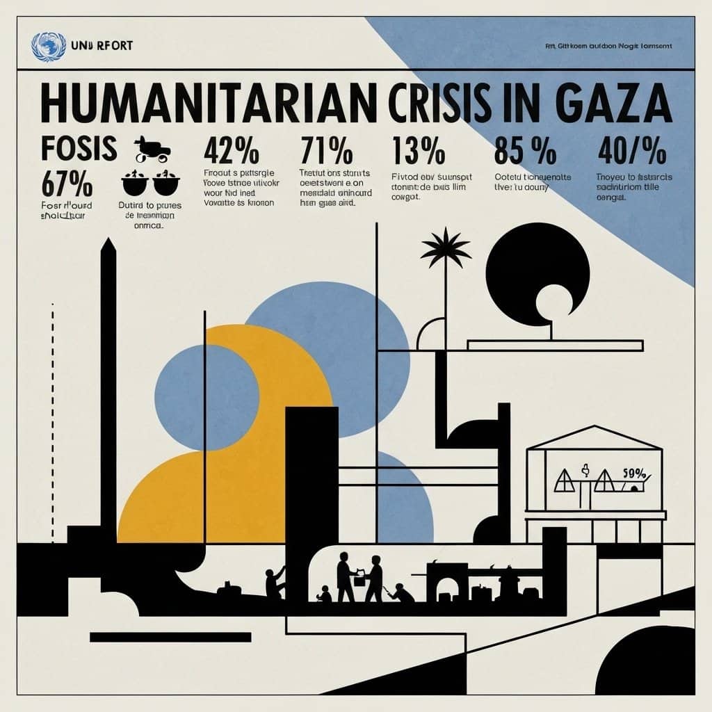 Kryzys humanitarny w Strefie Gazy: alarmujący raport ONZ
